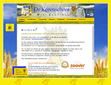 Tablet Screenshot of minicampingkorenschoof.nl